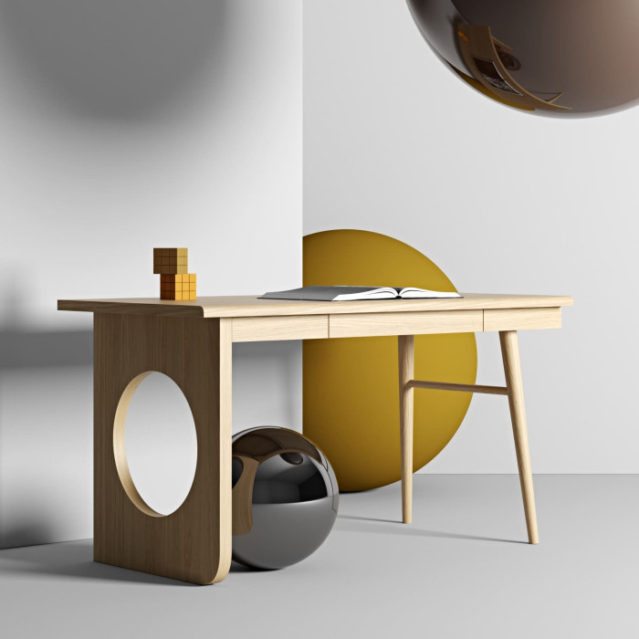 Bau Writing Desk (oak)